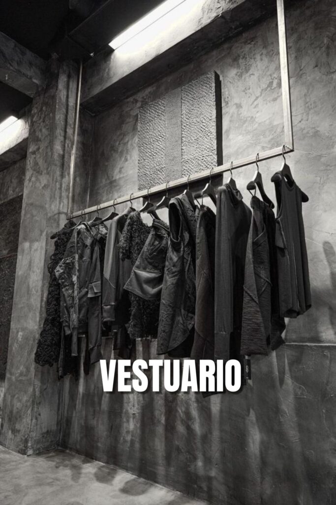 vestuario categoría